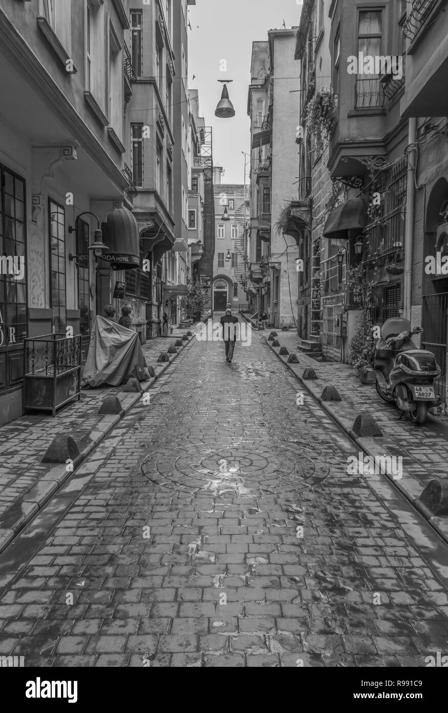 Istanbul, Turquie - un patrimoine mondial de l'UNESCO, vieille ville d'Istanbul est un des plus merveilleux dans le monde, et affiche un grand nombre de repères Banque D'Images