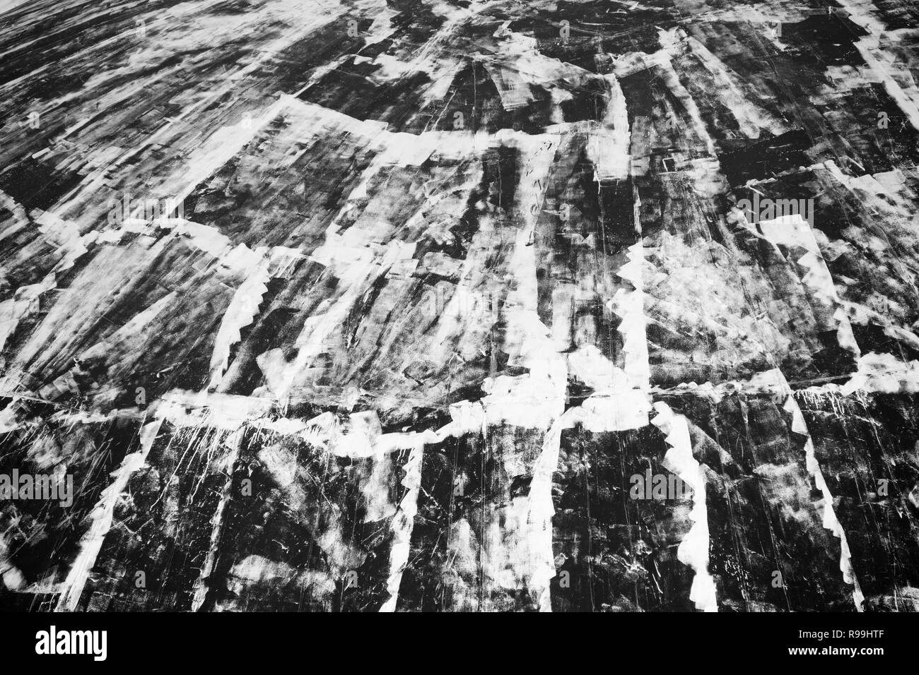 Résumé détail de toiture goudron Banque D'Images