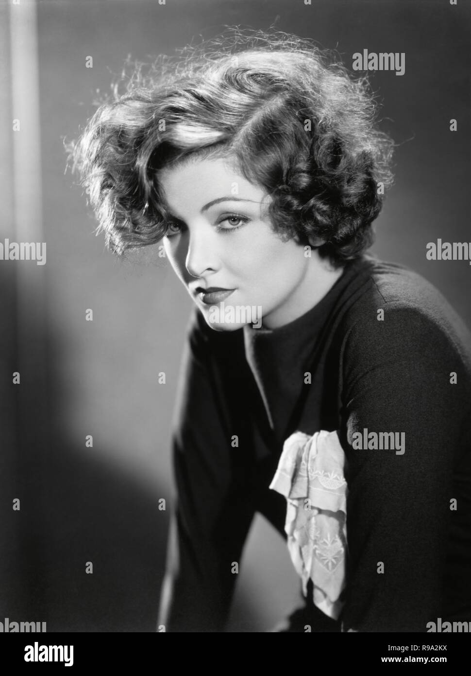 MYRNA LOY. 1935. Credit : HURRELL, GEORGE / Album Banque D'Images