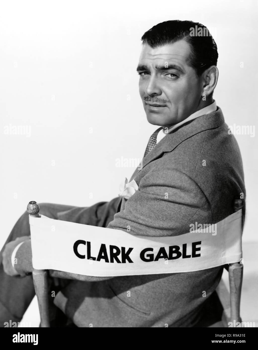 CLARK GABLE. Banque D'Images