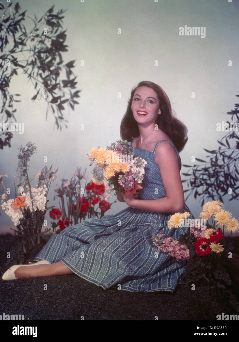 PIER ANGELI. 1954. Banque D'Images