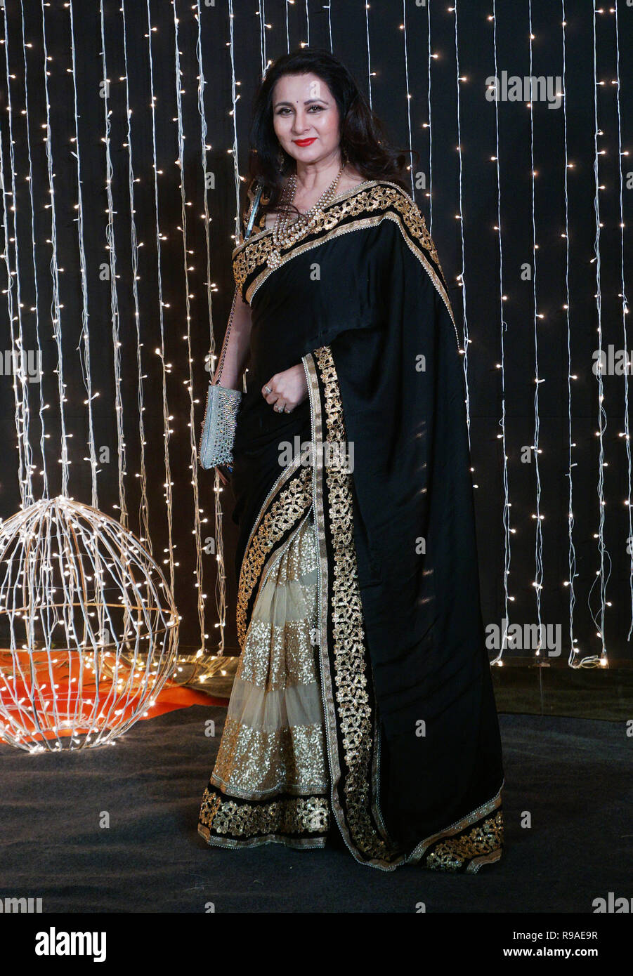 Mumbai, Inde, 20 dec 21018 Ponaam Dhilon : actrice de Bollywood Priyanka Chopra au musicien et Nick Jonas réception de mariage pour l'industrie du film de Bollywood à Mumbai, Inde, le Mercredi, Mai 20, 2018. photo par Prodip Guha Banque D'Images