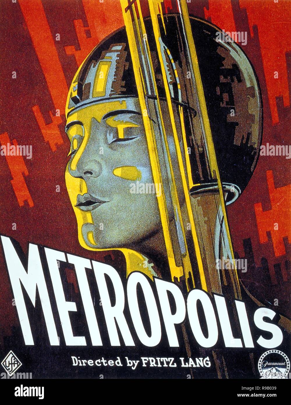 Titre original : METROPOLIS. Titre en anglais : METROPOLIS. Année : 1927. Directeur : FRITZ LANG. Credit : U.F.A / Album Banque D'Images