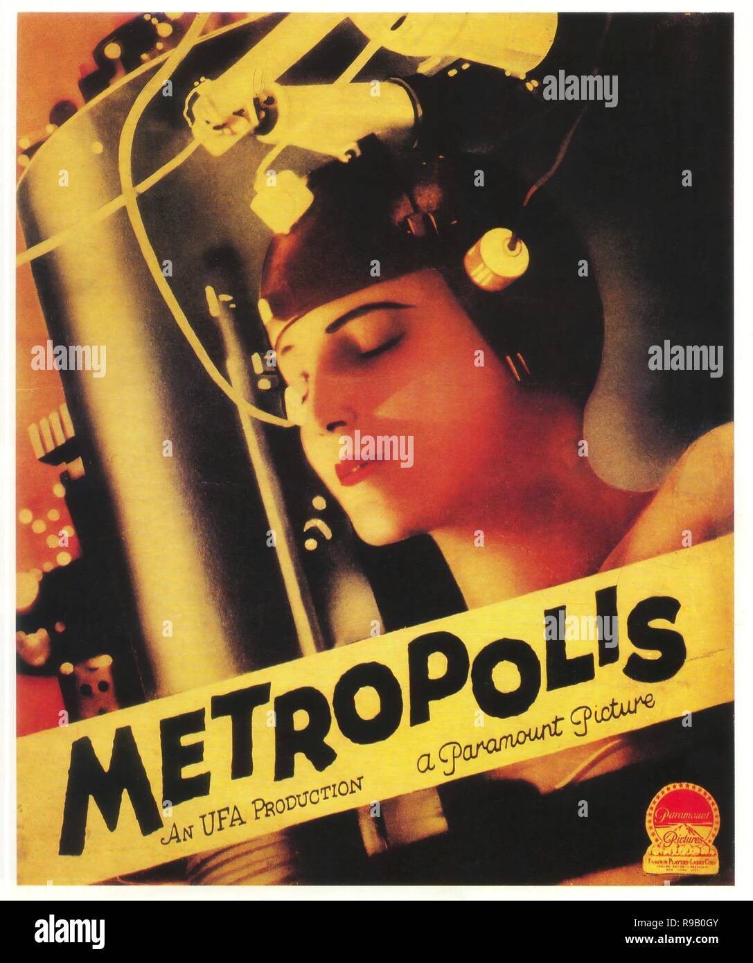 Titre original : METROPOLIS. Titre en anglais : METROPOLIS. Année : 1927. Directeur : FRITZ LANG. Credit : U.F.A / Album Banque D'Images