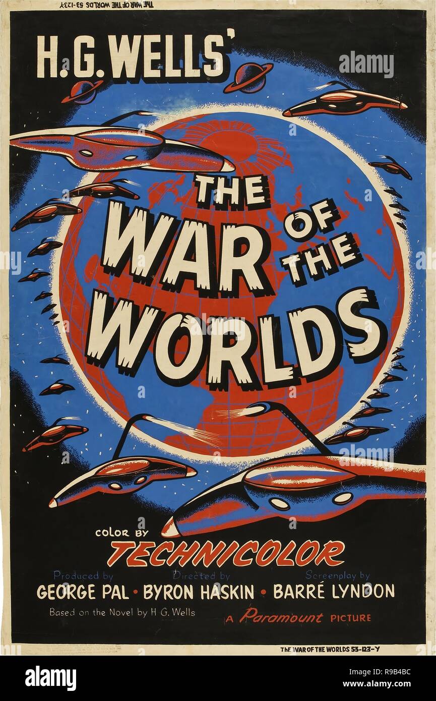 Film La Guerre Des Mondes 1953 Film Original Titre : LA GUERRE DES MONDES. Titre en anglais : LA GUERRE  DES MONDES. Année : 1953. Réalisateur : BYRON HASKIN. Credit : PARAMOUNT  PICTURES / Album Photo Stock - Alamy