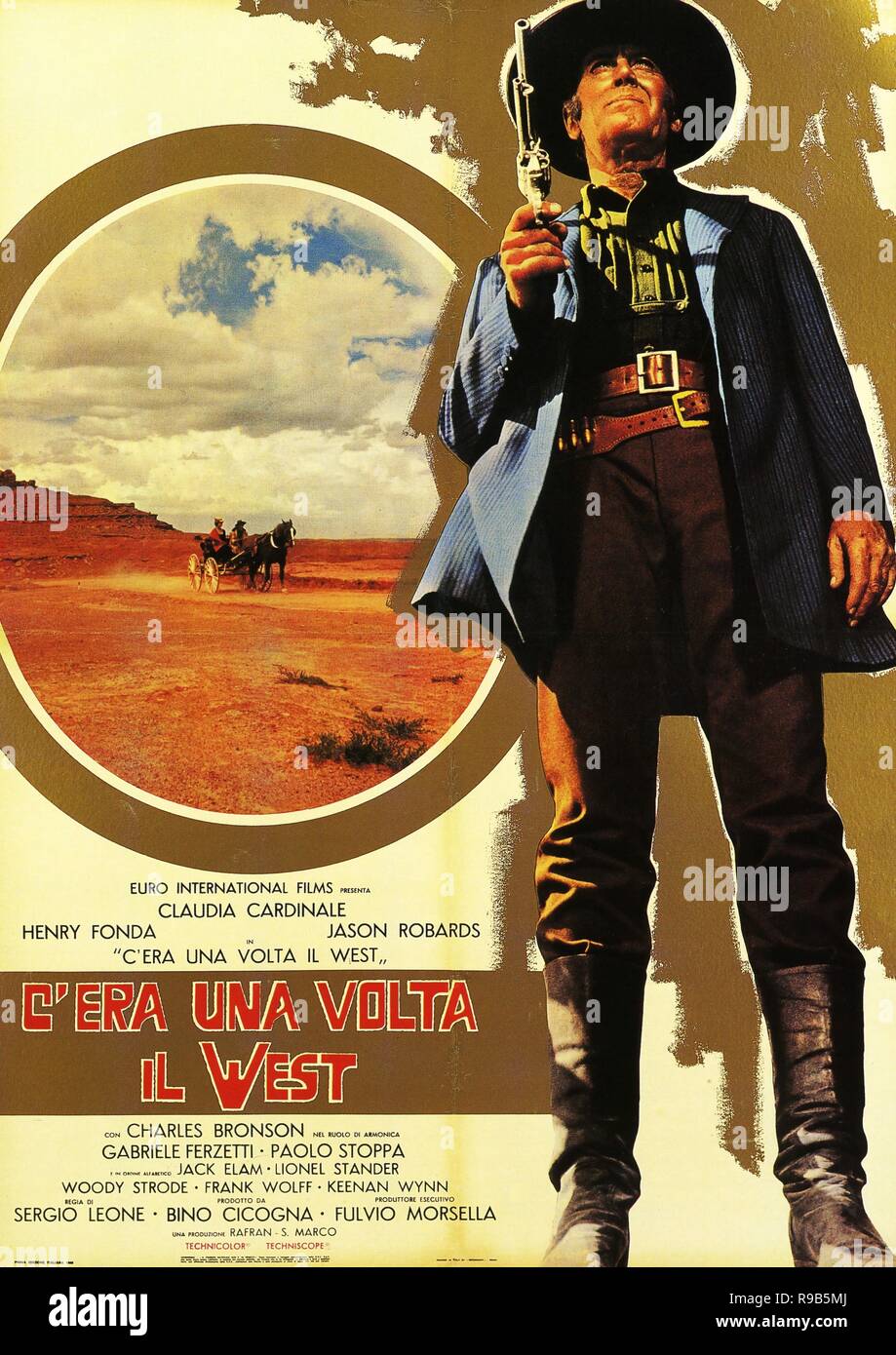 Il Etait Une Fois En Anglais Film Original title : C'era una volta il West. Titre en anglais : IL ÉTAIT  UNE FOIS DANS L'OUEST. Année : 1968. Réalisateur : Sergio Leone. Credit :  PARAMOUNT PICTURES / Album Photo Stock - Alamy