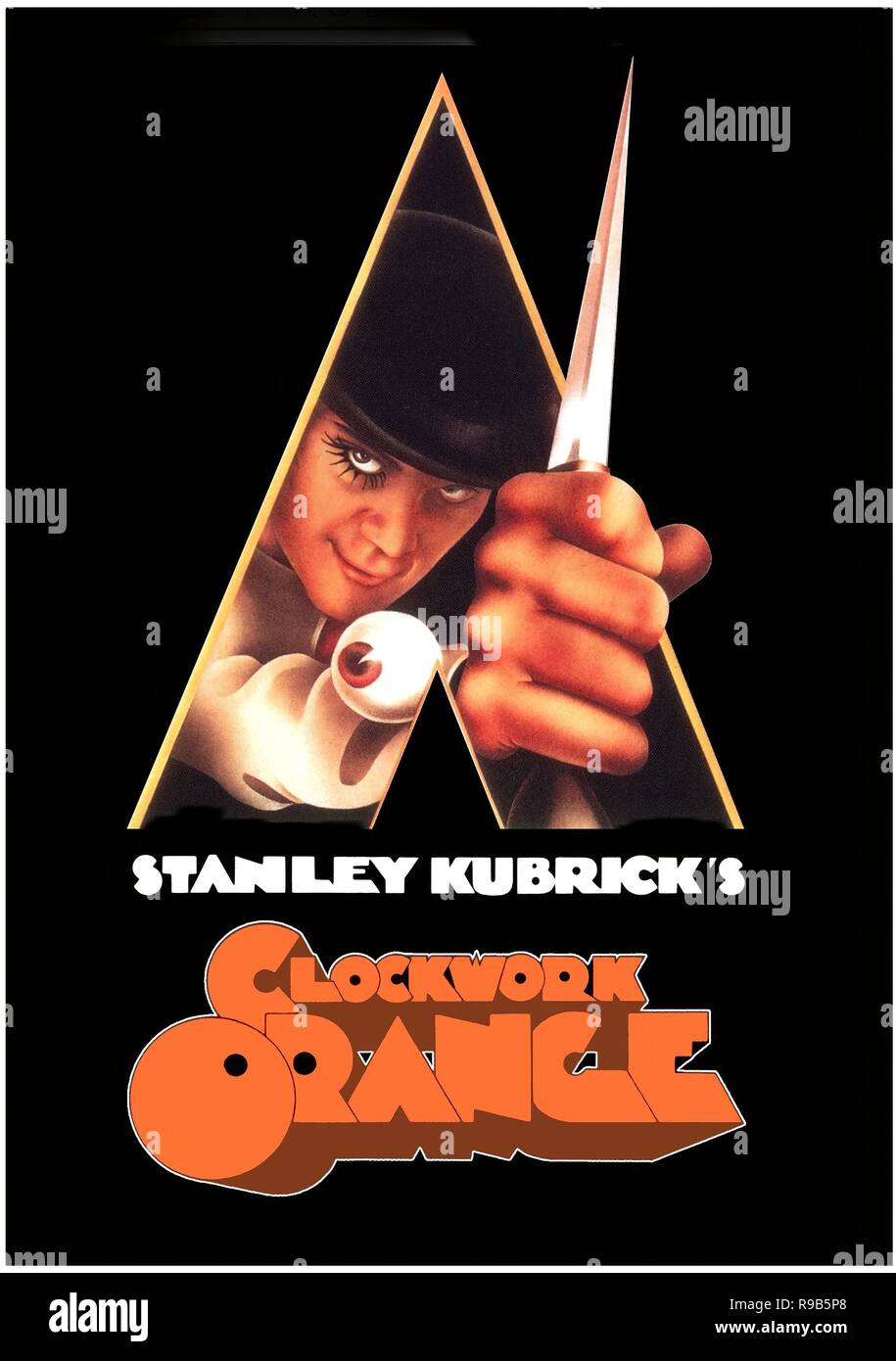 Titre original : A Clockwork Orange. Titre en anglais : Orange Mécanique.  Année : 1971. Réalisateur : Stanley Kubrick. Credit : WARNER BROS. Album de  photos Photo Stock - Alamy