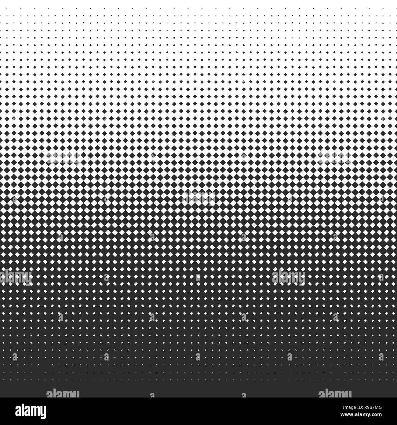 Points noirs sur fond blanc. Vector illustration. Résumé fond avec effet de points de trame. Illustration de Vecteur