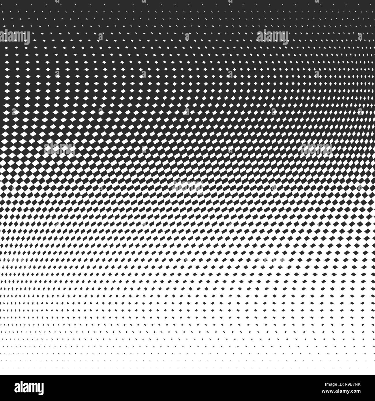 Points noirs sur fond blanc. Vector illustration. Résumé fond avec effet de points de trame. Illustration de Vecteur