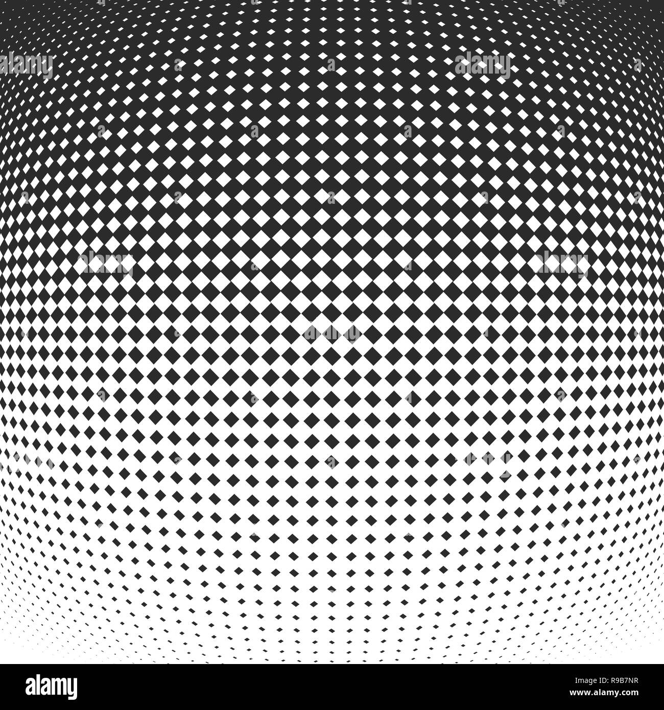 Points noirs sur fond blanc. Vector illustration. Résumé fond avec effet de points de trame. Illustration de Vecteur