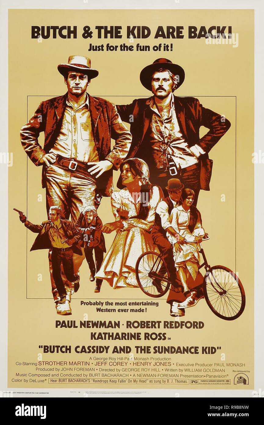 Titre original : Butch Cassidy ET LE KID. Titre en anglais : Butch Cassidy ET LE KID. Année : 1969. Réalisateur : GEORGE ROY HILL. Crédit : 20TH CENTURY FOX / Album Banque D'Images