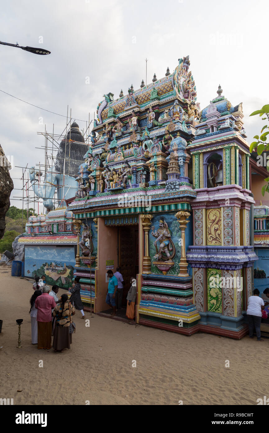 Koneswaram Temple à Trincomalee, Sri Lanka Banque D'Images