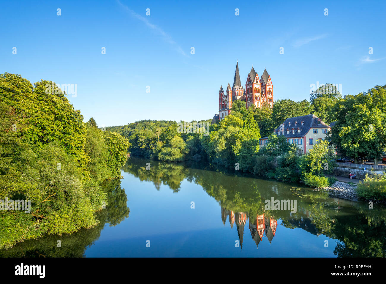 Cathédrale, Limburg an der Lahn, Allemagne Banque D'Images