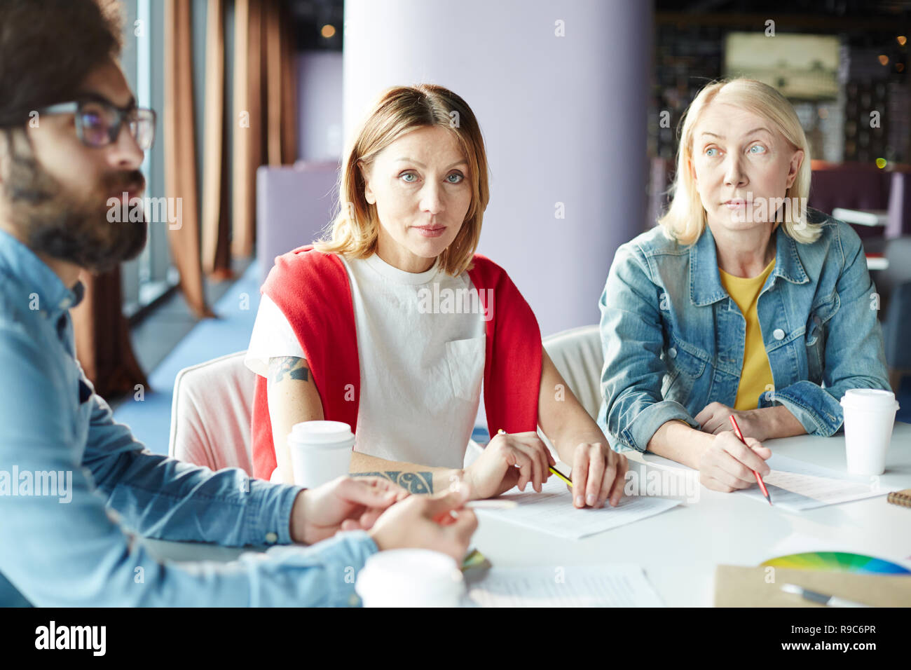 People start-up Banque D'Images