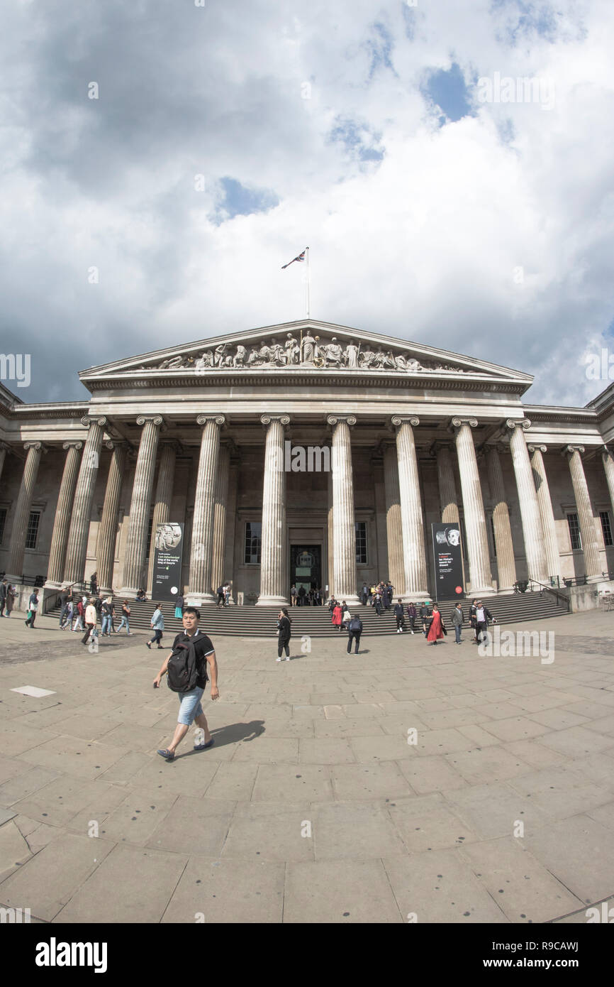 Le British Museum de Londres Banque D'Images
