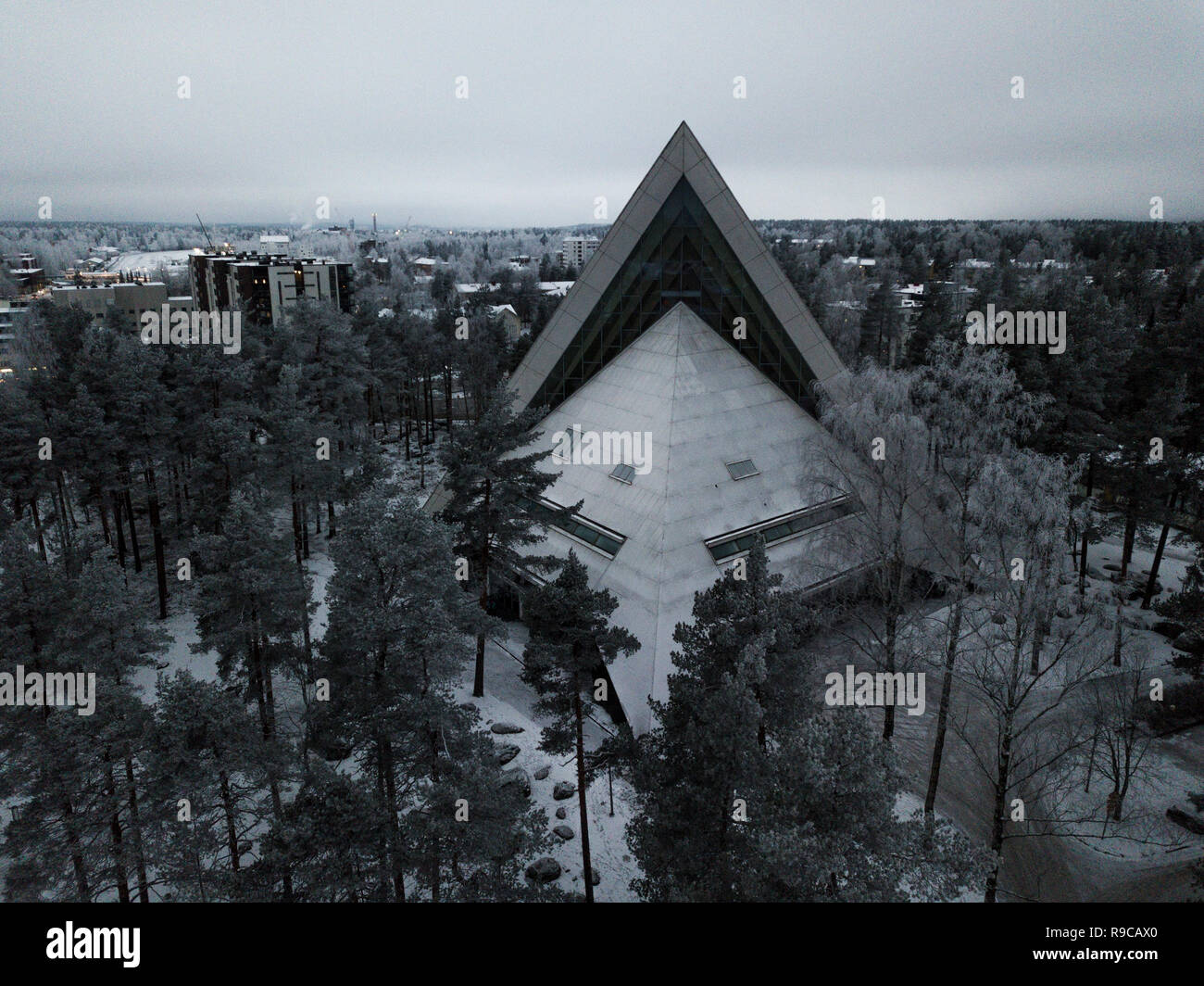 Église de Hyvinkää, Finlande Banque D'Images