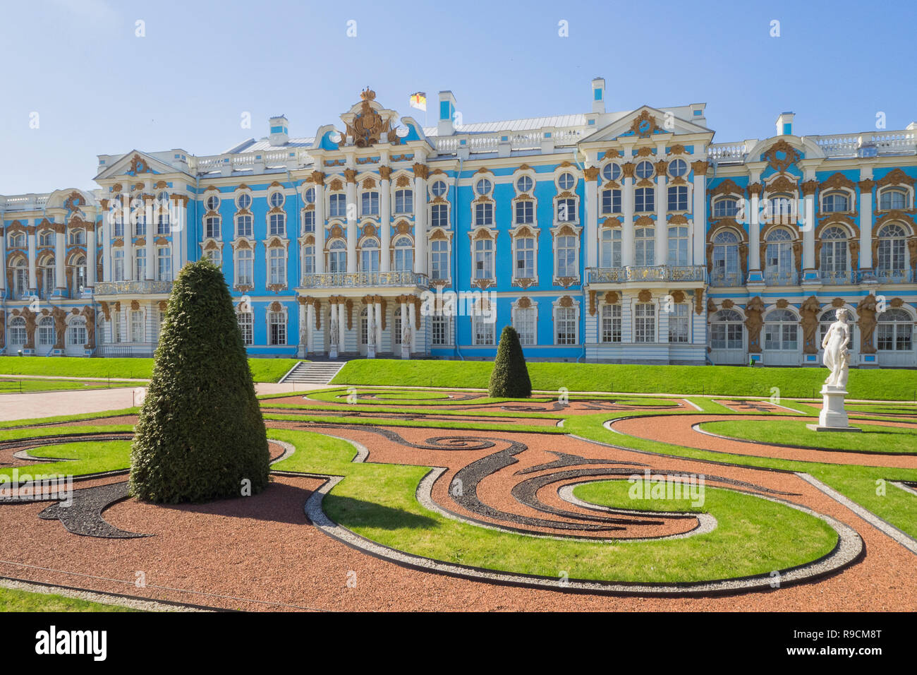 Europe - Katharinenpalast à Saint-Pétersbourg Banque D'Images