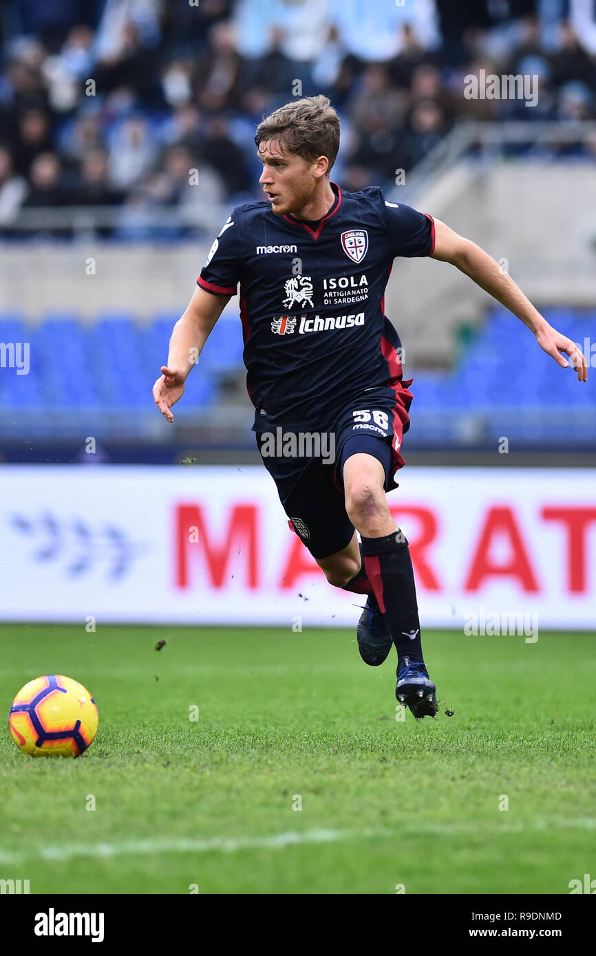 Rome, Italie. Dec 22, 2018. Serie A Football Lazio vs Cagliari-Rome-22-12-2018 Dans la photo Filippo Romagna Photographe01 Photo Credit : agence photo indépendante/Alamy Live News Banque D'Images