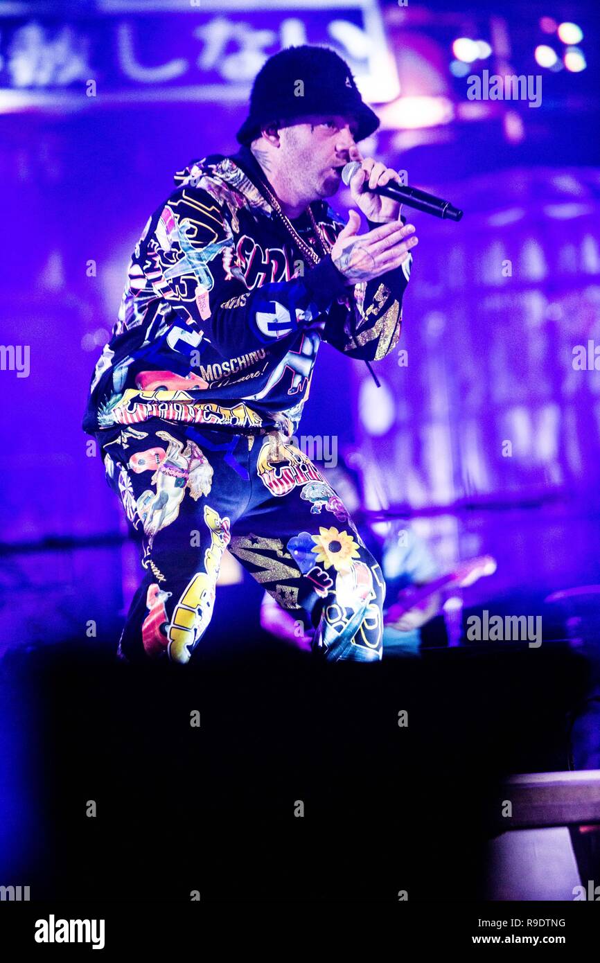 Milan Italie 22 décembre 2018 Salmo live au Mediolanum Forum Assago © Roberto Finizio / Alamy Live News Banque D'Images