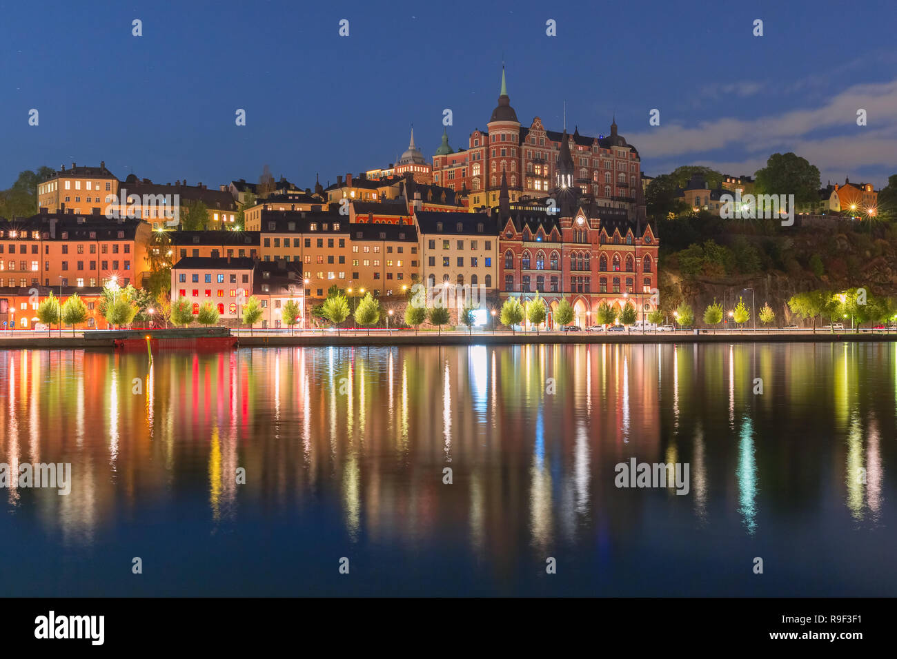 Södermalm à Stockholm, Suède Banque D'Images