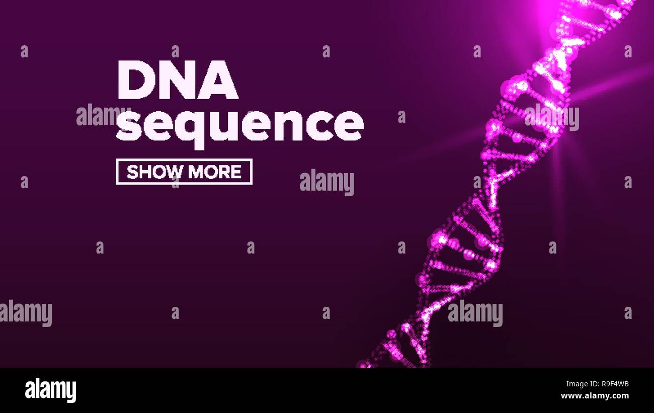 La structure de l'ADN vecteur. Le chromosome sain. L'élément microscopique. Illustration Illustration de Vecteur