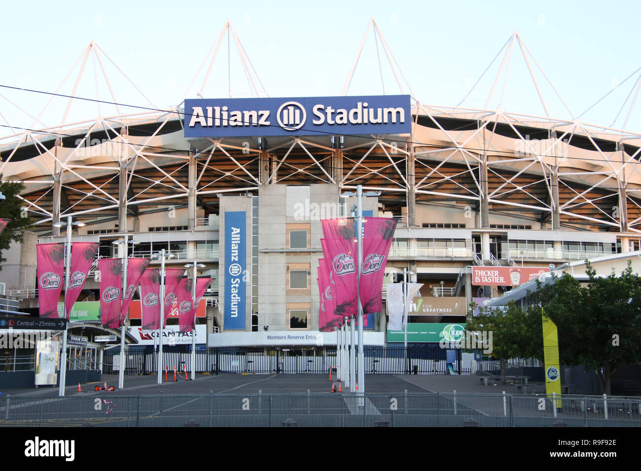 Allianz Stadium, Avenue du pilote, Moore Park, Sydney, Australie Banque D'Images