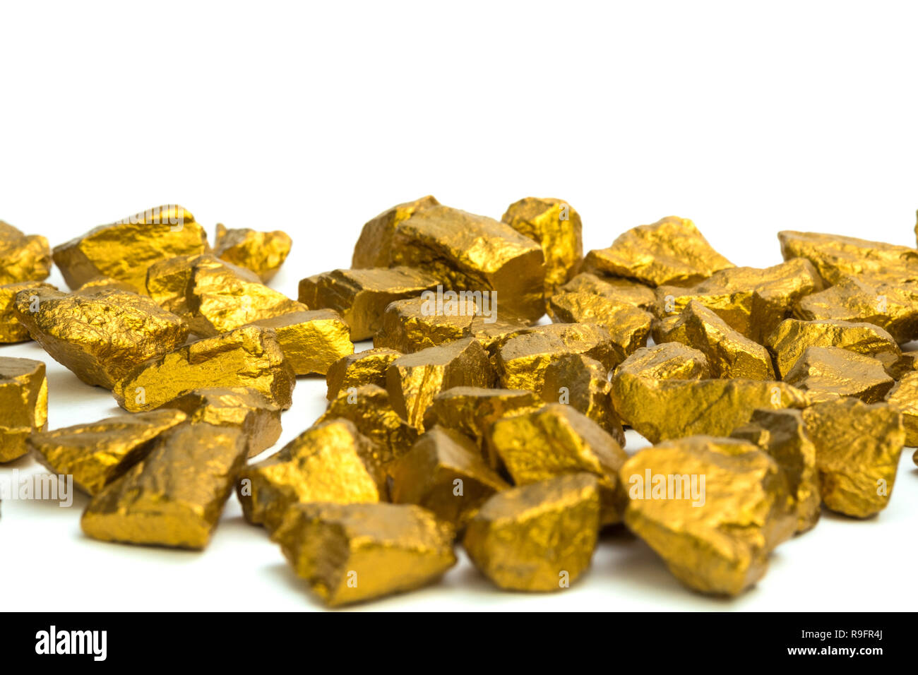 Un tas de pépites d