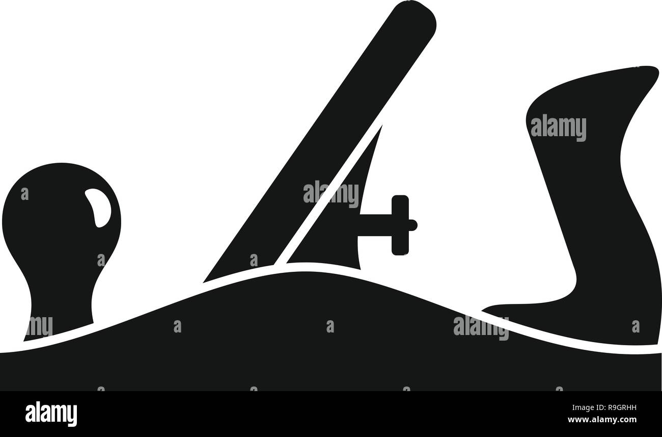 Vieux jack avion icône. Simple illustration de l'ancienne icône vecteur avion jack pour la conception web isolé sur fond blanc Illustration de Vecteur