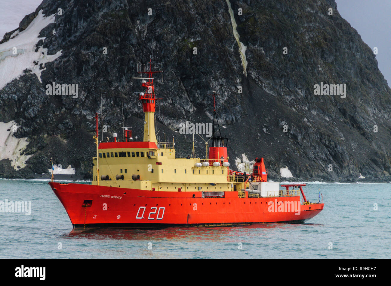 L'Puerto Deseado Banque D'Images