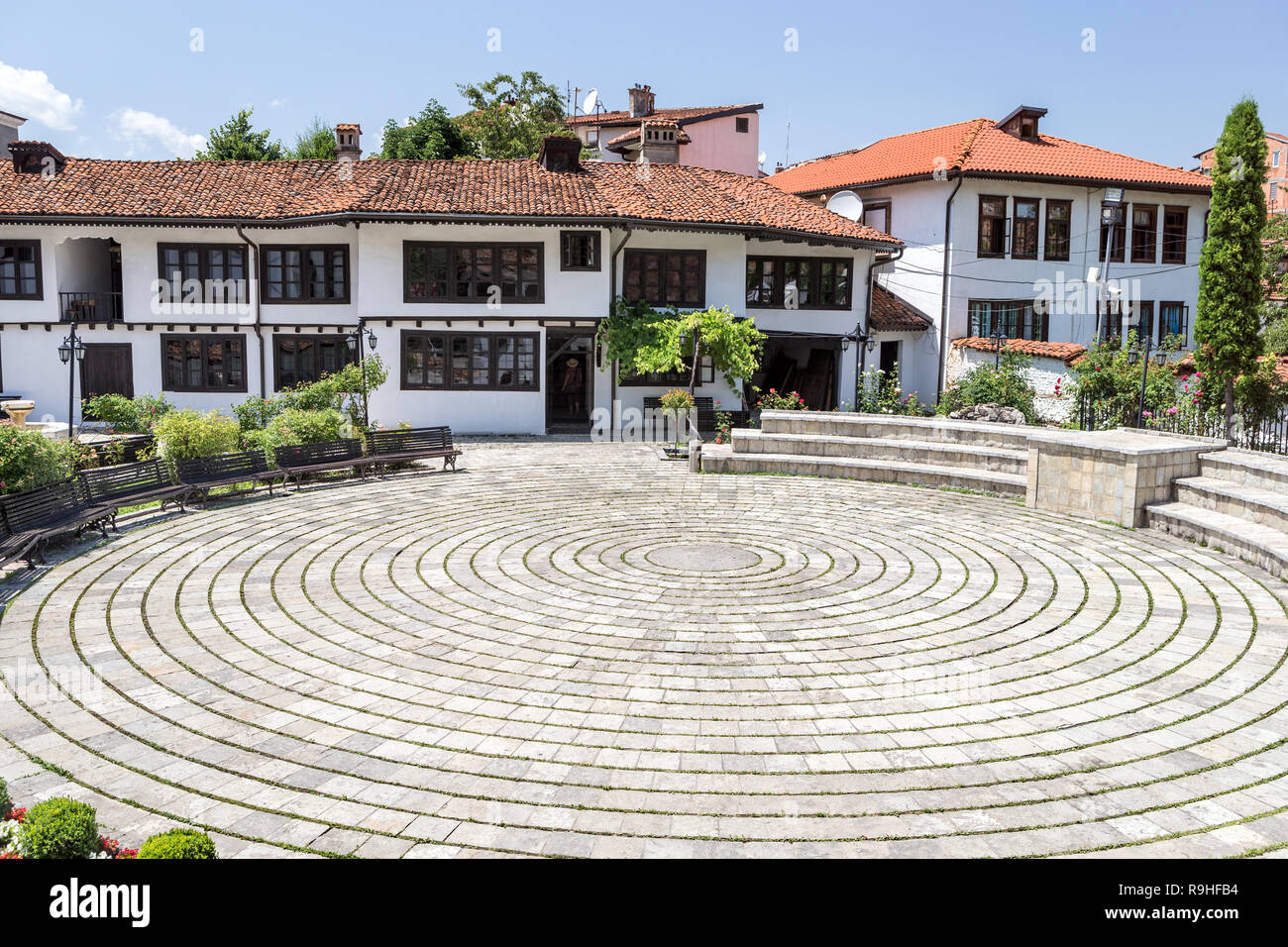 Maison de famille Dukagjini Vieille ville Prizren Kosovo Banque D'Images