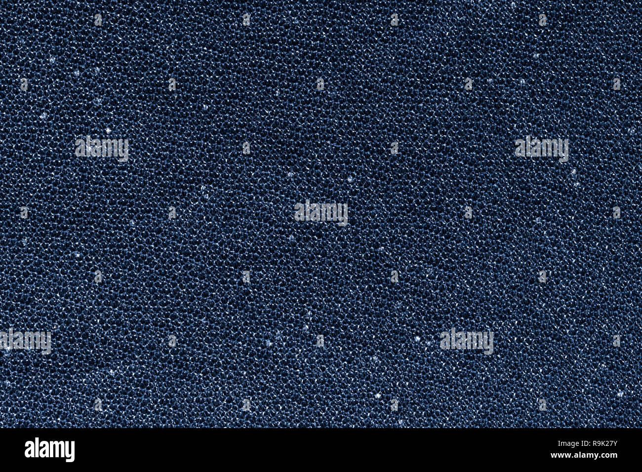 Belle texture de fond en tissu bleu Banque D'Images