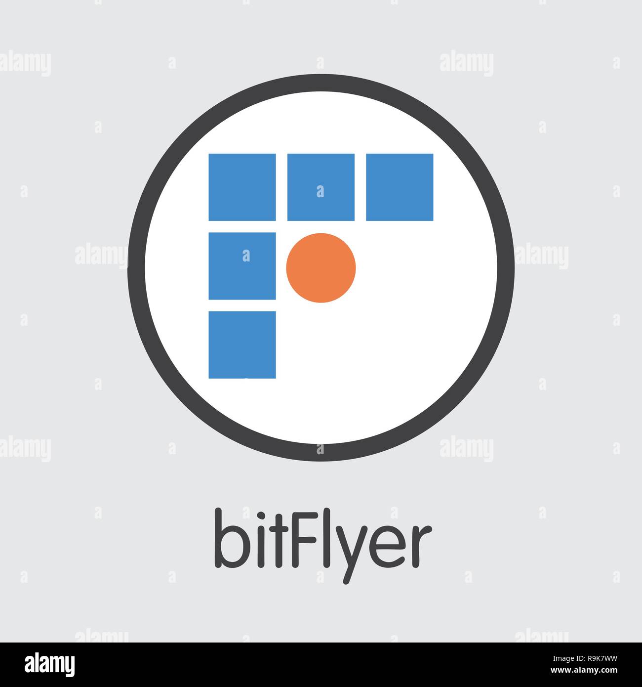 Logo bitflyer Banque d'images vectorielles - Alamy
