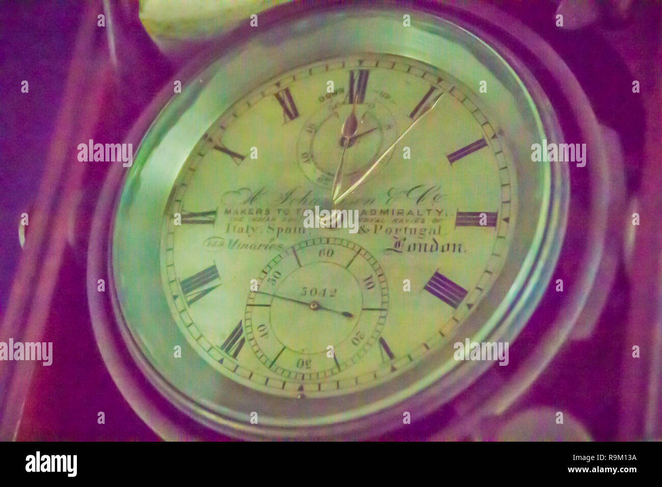 Chronomètre de marine mécanique Banque de photographies et d’images à