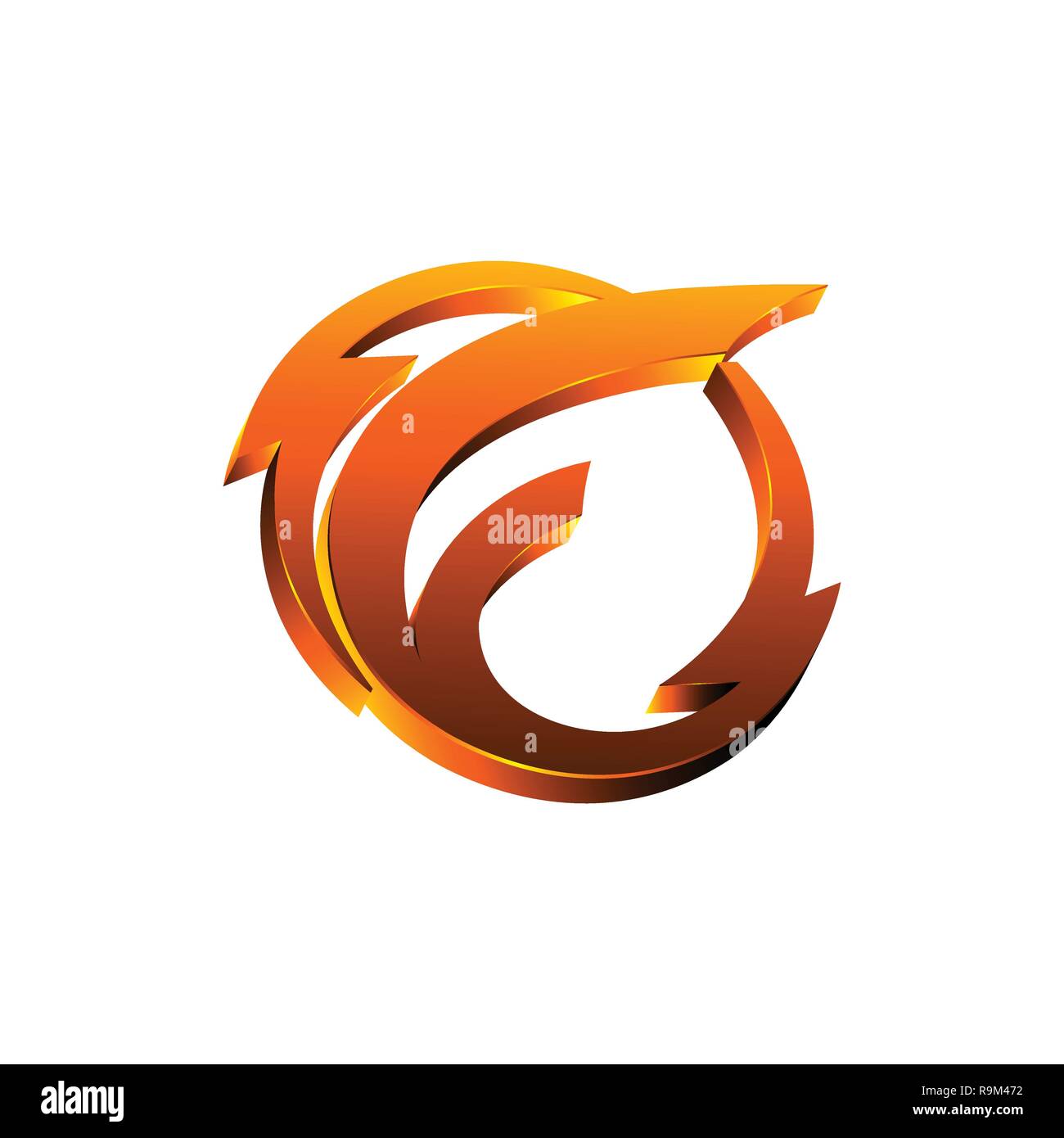 La technologie électronique initiale lettre F logo vector concept illustration. Logo de la foudre. Logo d'électricité. Logo Vector modèle. L'élément de conception Illustration de Vecteur