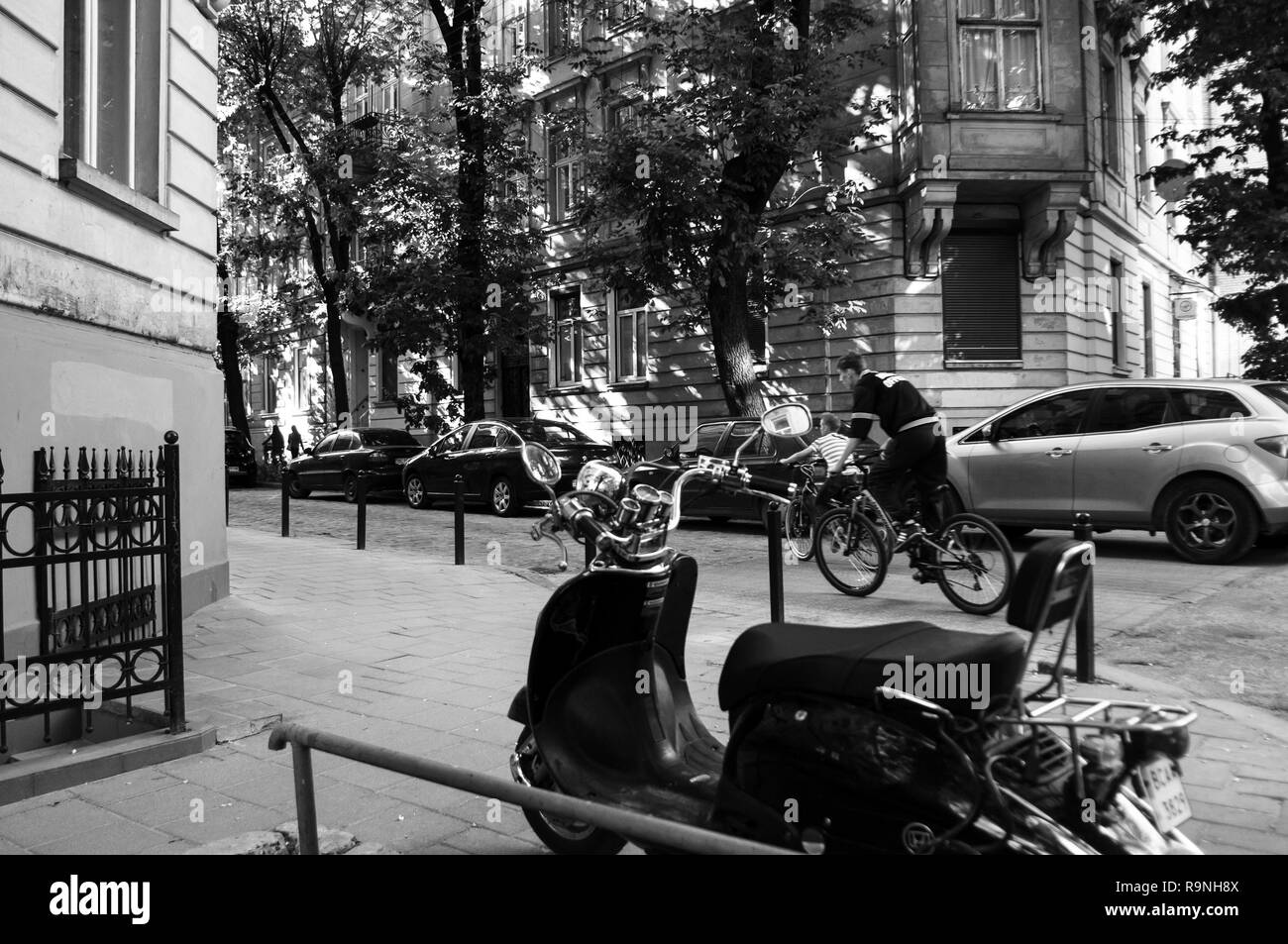 City Life, Lviv, Ukraine Banque D'Images