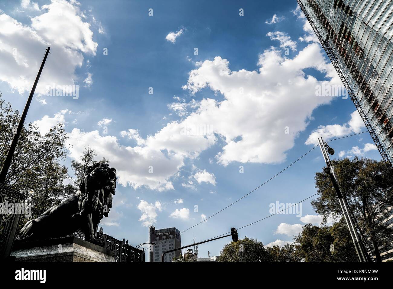 El Bosque de Chapultepec. parque urbano en la Ciudad de México. (Foto : Luis Gutierrez / NortePhoto.com). Banque D'Images