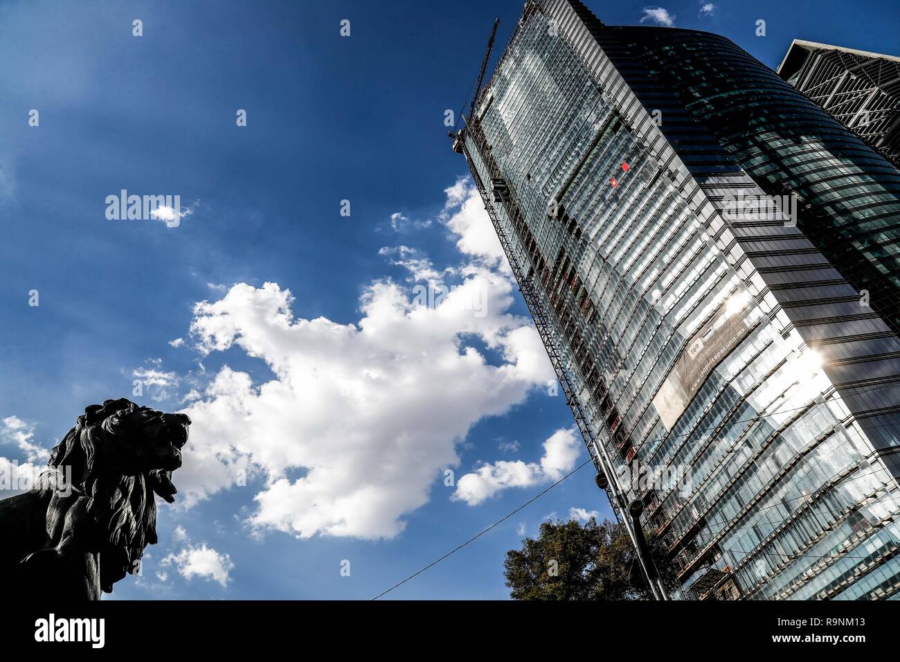 El Bosque de Chapultepec. parque urbano en la Ciudad de México. (Foto : Luis Gutierrez / NortePhoto.com). Banque D'Images