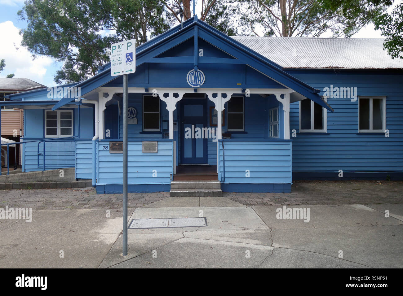 Country Women's Association hall à Eumundi, Queensland, Australie. Pas de PR Banque D'Images