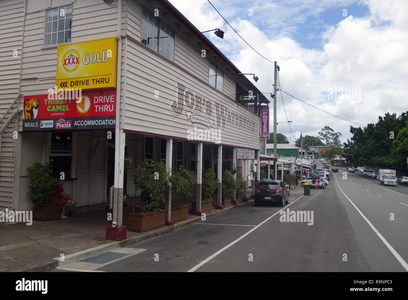 Joe's pub, point d'Eumundi, dans le Queensland, Australie. Pas de PR Banque D'Images