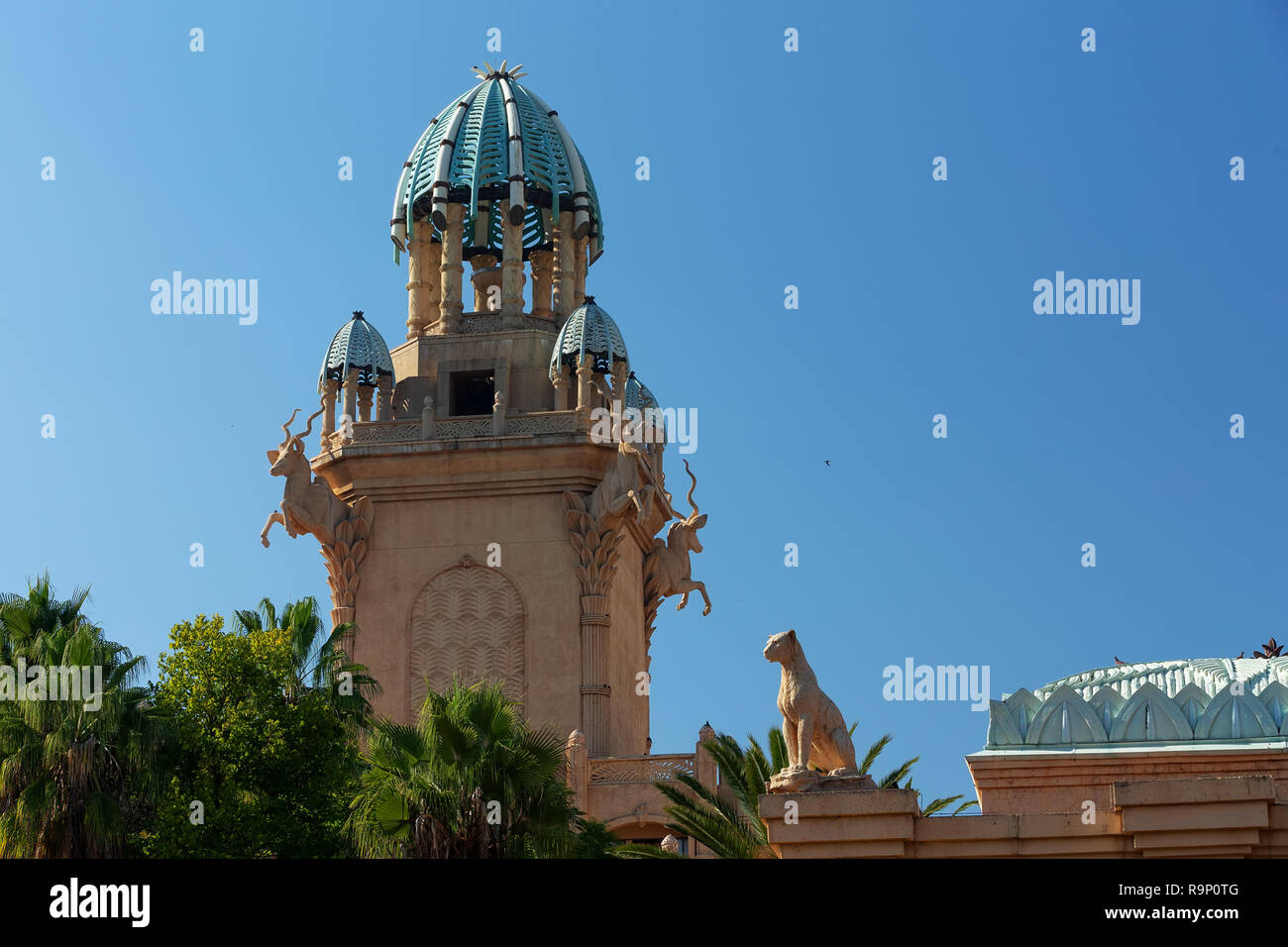 Sun City ou Ville Perdue, grand centre de divertissement en Afrique du Sud comme Las Vegas en Amérique du Nord. Banque D'Images