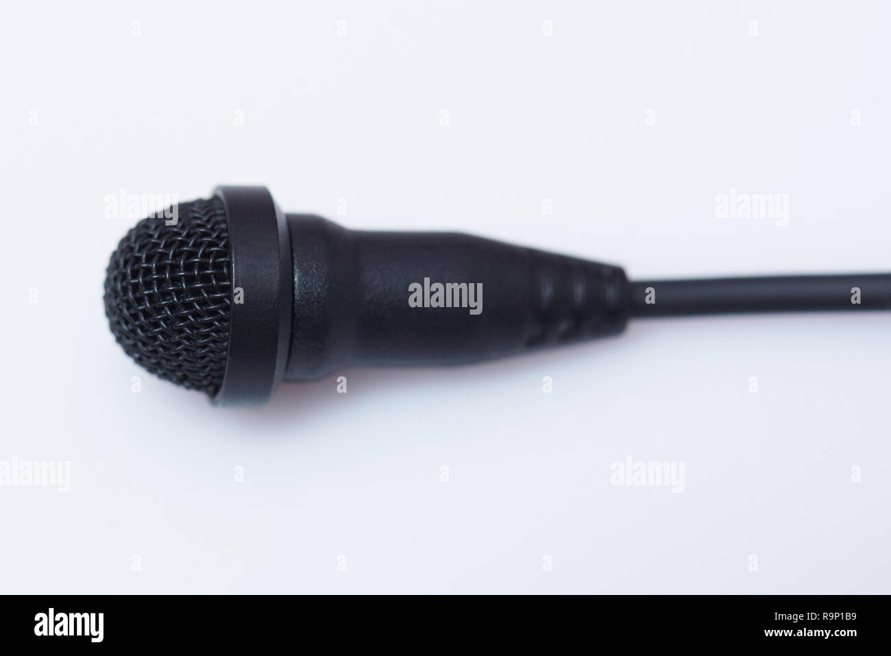 Microphone cravate Banque de photographies et d'images à haute résolution -  Alamy