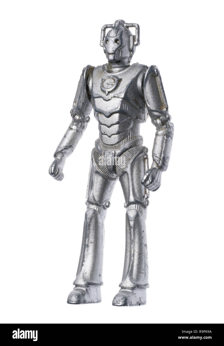 Modèle d'un Cyberman. Du Prince de Dr qui est ennemi. Banque D'Images