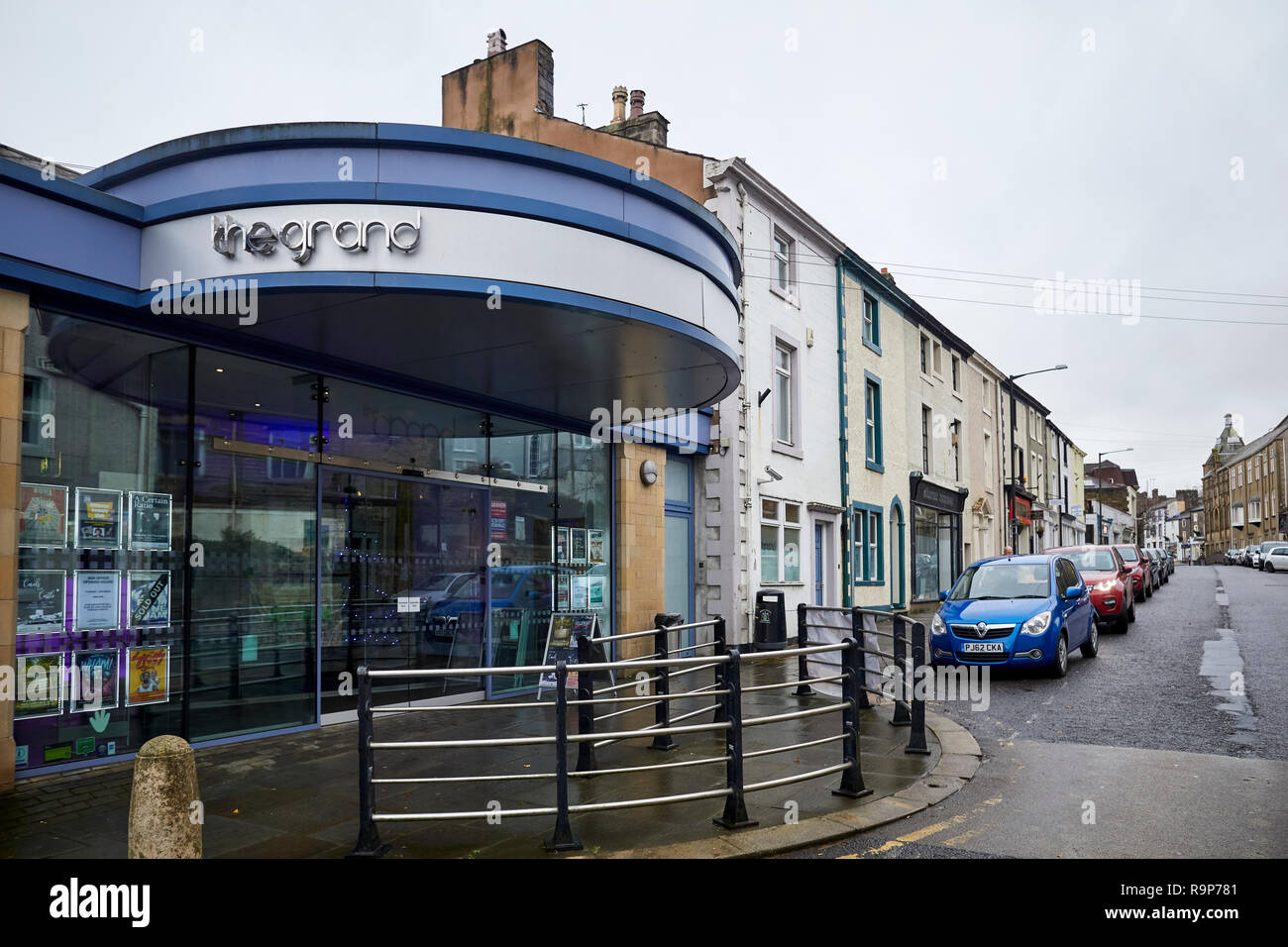 De l'extérieur grand York St, Clitheroe Lancashire Theatre Théâtre Banque D'Images