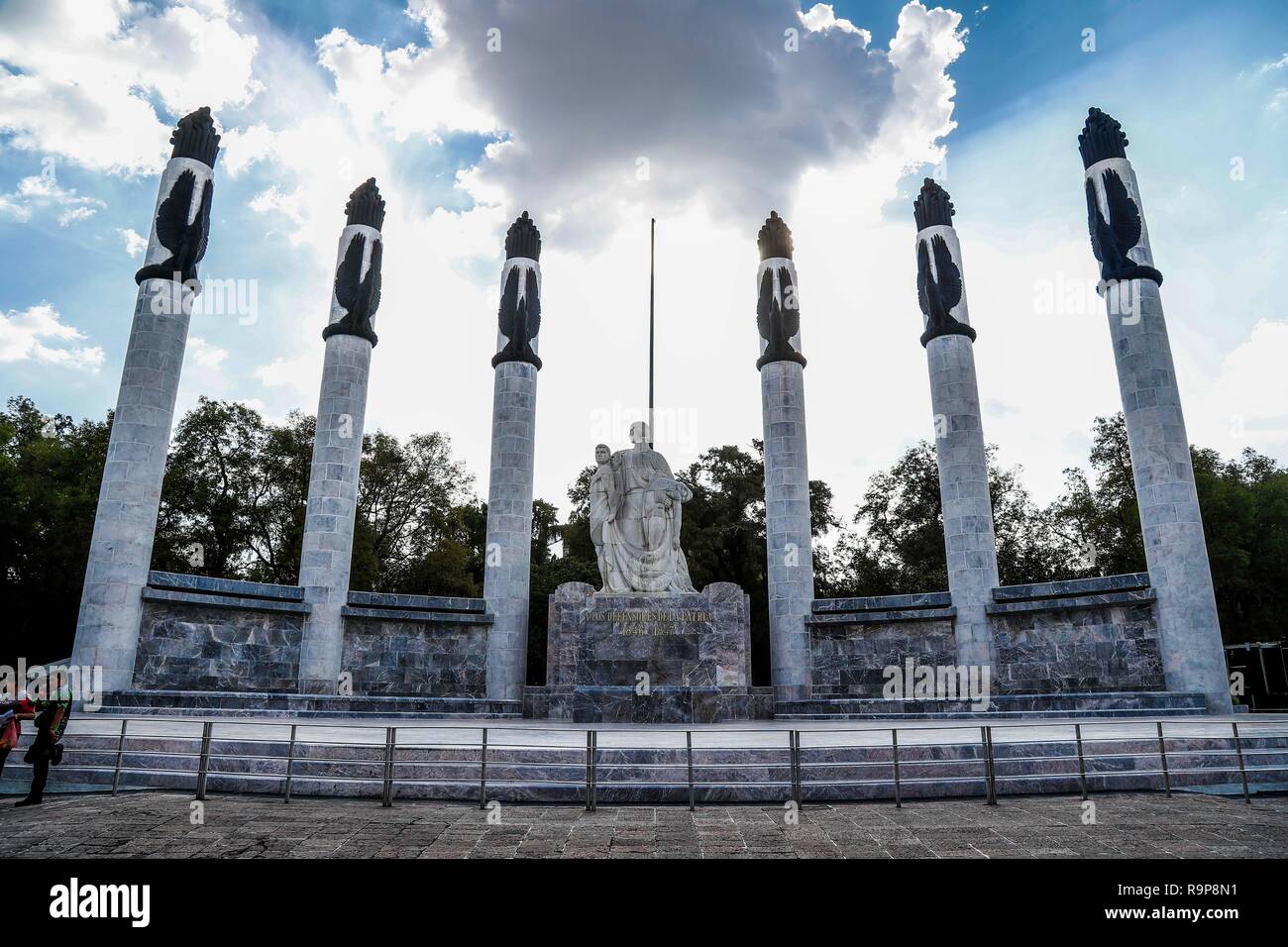 El Bosque de Chapultepec. parque urbano en la Ciudad de México. (Foto : Luis Gutierrez / NortePhoto.com). Banque D'Images