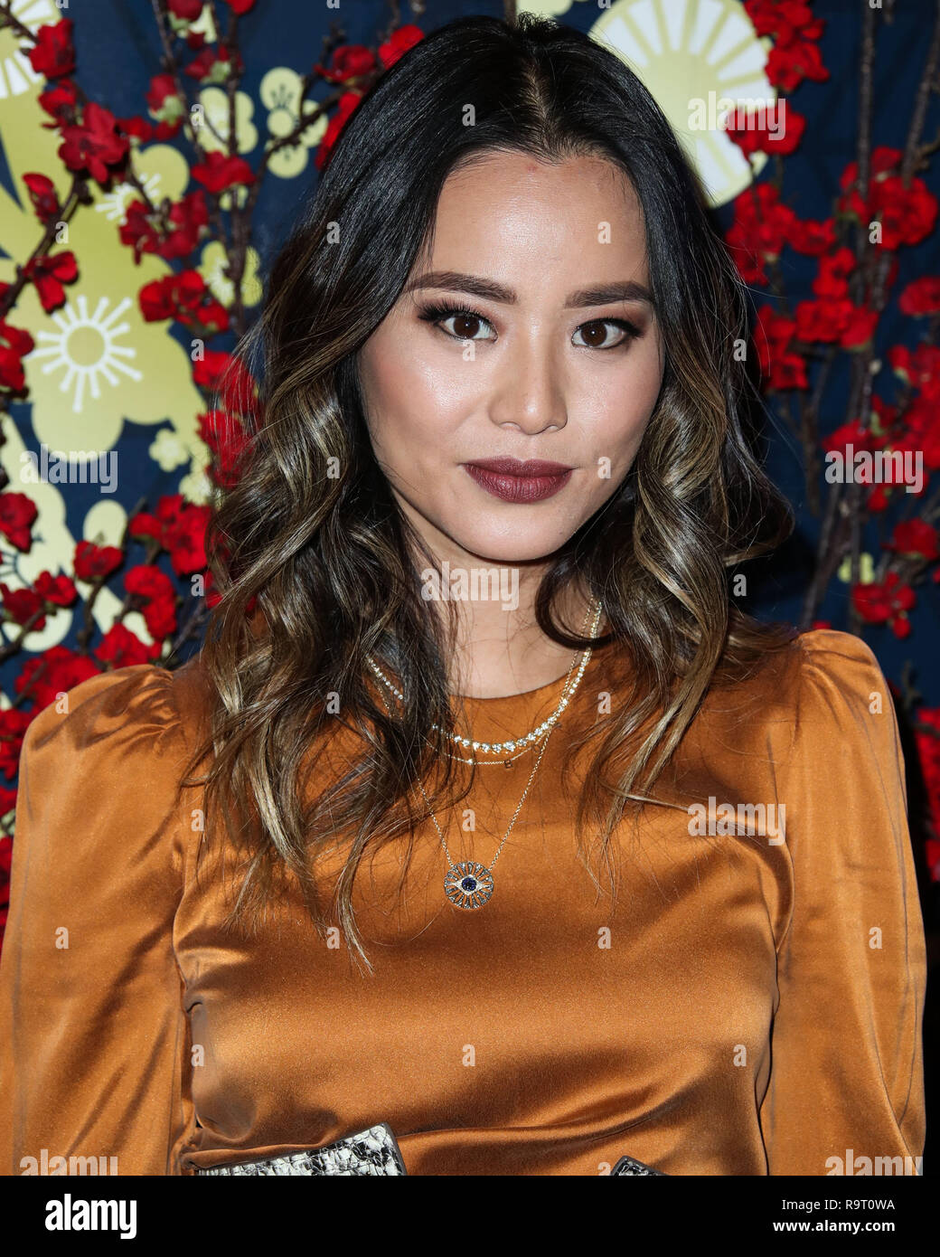 Las Vegas, États-Unis. 28 Dec, 2018. LAS VEGAS, NV, USA - 28 décembre : L'actrice Jamie Chung arrive à Hong Kong's Restaurant Mott 32 Ouverture officielle tenue à Mott 32 au Palazzo au Venetian Resort Las Vegas le 28 décembre 2018 à Las Vegas, Nevada, United States. (Photo par Xavier Collin/Image Crédit : Agence de Presse) L'agence de presse Image/Alamy Live News Banque D'Images
