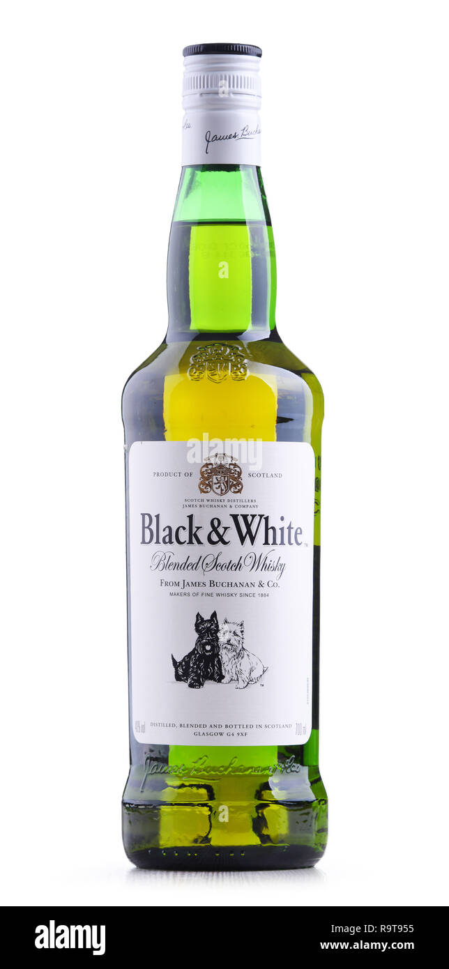 Black and white scotch whisky Banque de photographies et d'images à haute  résolution - Alamy
