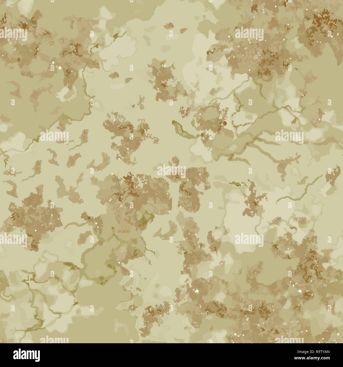 Camo marble texture design avec splatter spots, kakis surface moderne, tons azur background Illustration de Vecteur