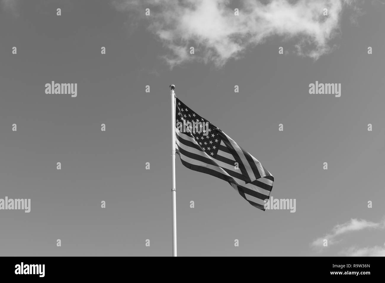 Seulement une belle photographie noir et blanc d'Antan Banque D'Images