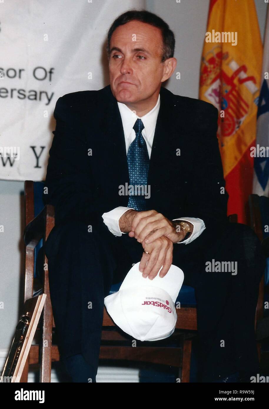 Rudy Giuliani 1998 Photo par John Barrett/PHOTOlink/MediaPunch Banque D'Images