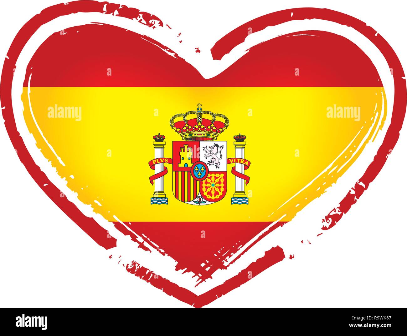 Drapeau De L Espagne Vector Illustration Sur Fond Blanc Image Vectorielle Stock Alamy Drapeau De L Espagne Vector Illustration Sur Fond Blanc Image Vectorielle Stock Alamy